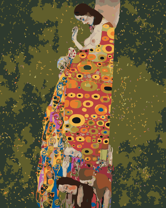 Diamond painting - DIE HOFFNUNG II (G. KLIMT)