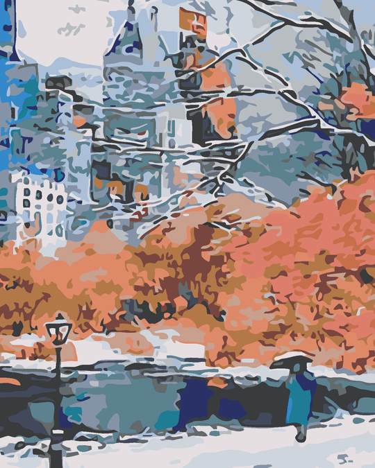 Diamond painting - PARK IN NEW YORK