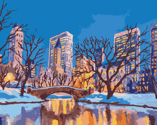 Diamond painting - NEW YORK CENTRAL PARK_II