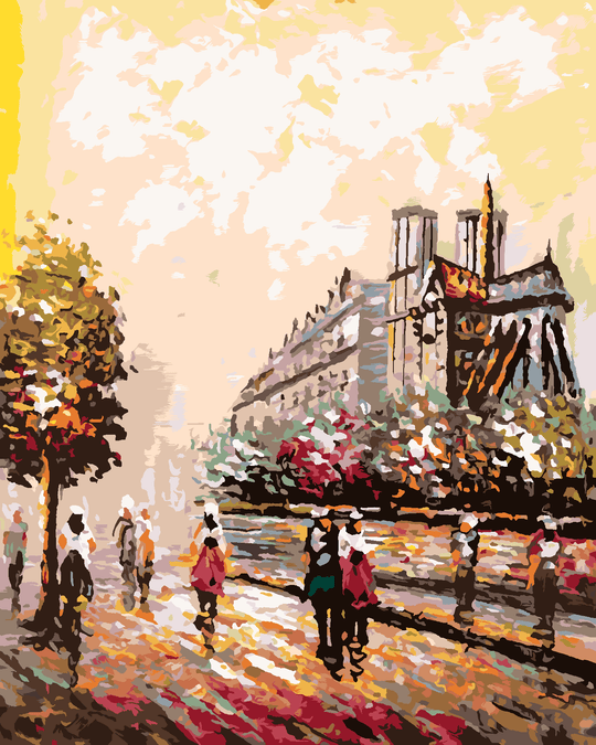 Diamond painting - WUNDERSCHÖNES PARIS
