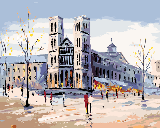 Diamond painting - NOTRE-DAME IN PARIS
