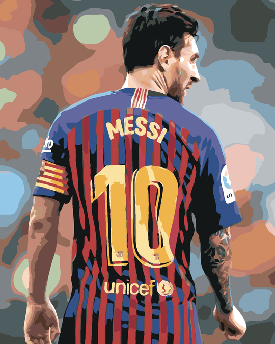 Diamond painting - MESSI
