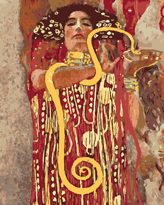 Diamond painting - HYGIEIA (G. KLIMT)