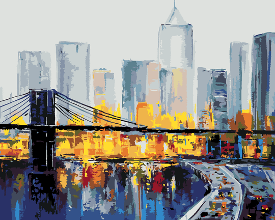 Diamond painting - BELEBTER NEW YORK