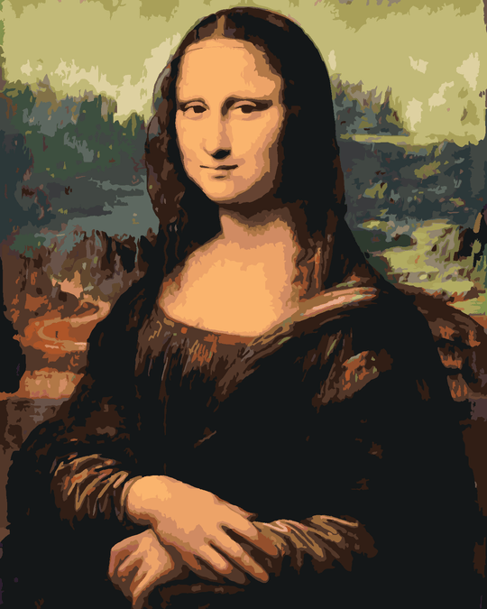 Diamond painting - MONA LISA (LEONARDO DA VINCI)