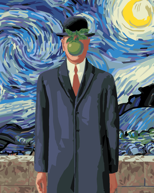 Diamond painting - SOHN DES MENSCHEN INSPIRATION VAN GOGH