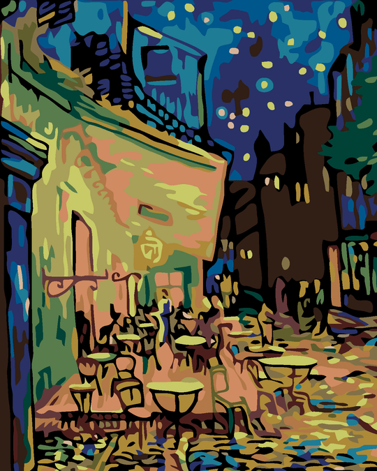 Diamond painting - NACHTCAFÉ (VAN GOGH)