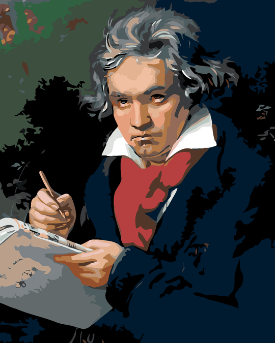 Diamond painting - LUDWIG VAN BEETHOVEN