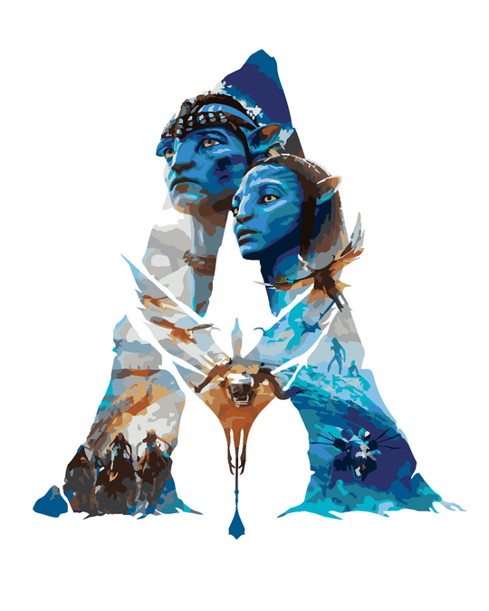 Diamond painting - UND ALS AVATAR (Avatar)